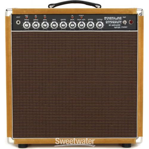  NEW
? Amplified Nation Wonderland Overdrive v2 50-watt 1 x 12-inch Tube Combo - Buckskin Suede with Celestion G12M-65 Creamback Speaker