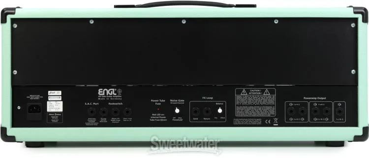  NEW
? ENGL Amplifiers Artist Edition 100 100-watt Tube Amplifier Head - Seafoam Green Tolex