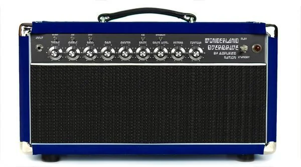  NEW
? Amplified Nation Wonderland Overdrive v2 100-watt Tube Head - Navy Suede