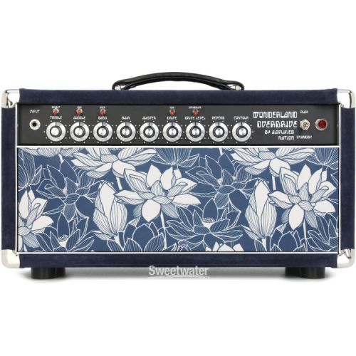  NEW
? Amplified Nation Wonderland Overdrive v2 100-watt Tube Head - Navy Suede