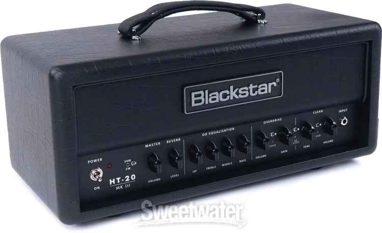  NEW
? Blackstar HT-20RH MK III 20-watt Tube Amplifier Head