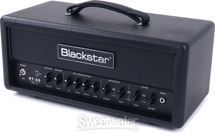  NEW
? Blackstar HT-20RH MK III 20-watt Tube Amplifier Head