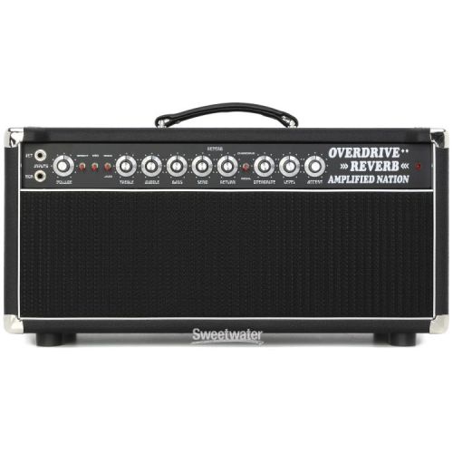  NEW
? Amplified Nation Overdrive Reverb 50-watt Tube Head - Black Bronco