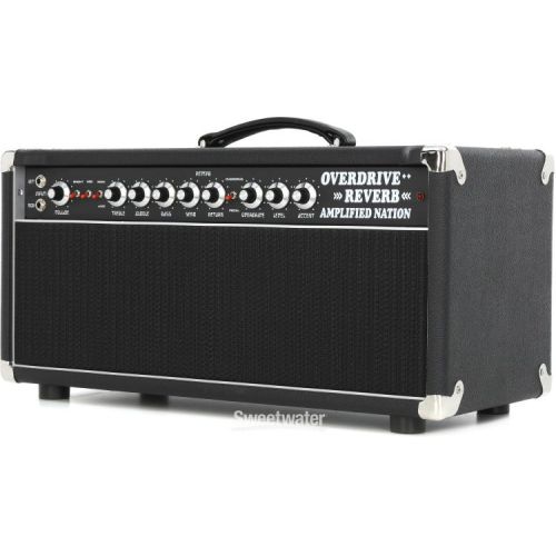  NEW
? Amplified Nation Overdrive Reverb 50-watt Tube Head - Black Bronco