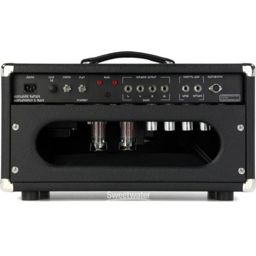  NEW
? Amplified Nation Ampliphonix and Gain 50-watt Tube Amplifier Head - Black Bronco