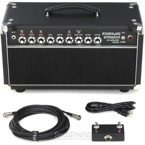  NEW
? Amplified Nation Wonderland Overdrive v2 50-watt Tube Head - Black Bronco