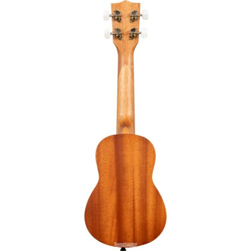  NEW
? Kala KA-Hibiscus-S Soprano Ukulele - Natural