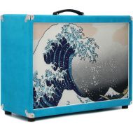 NEW
? Amplified Nation 2 x 12-inch Speaker Cabinet Square - Turquoise Suede with Hokusai Baffle