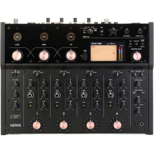  NEW
? AlphaTheta Euphonia 4-channel Rotary Mixer and Pioneer DJ PLX-CRSS12 Hybrid Direct Drive Turntables Studio Bundle