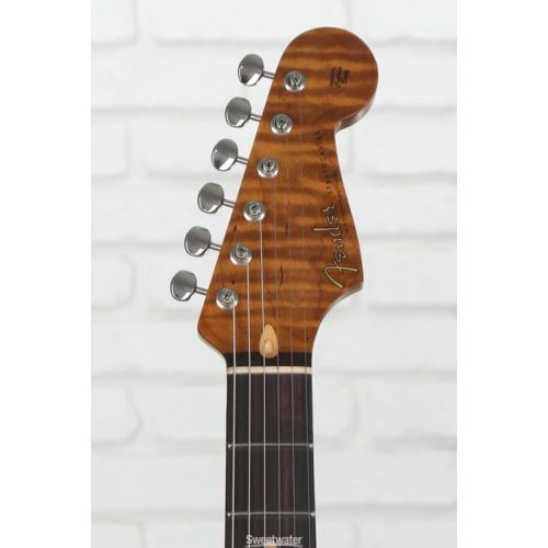  NEW
? Fender Custom Shop GT11 Journeyman Relic Stratocaster Electric Guitar - Sonic Blue, Sweetwater Exclusive