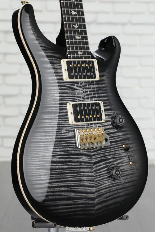  NEW
? PRS Custom 24 Electric Guitar - Charcoal Burst, 10-Top