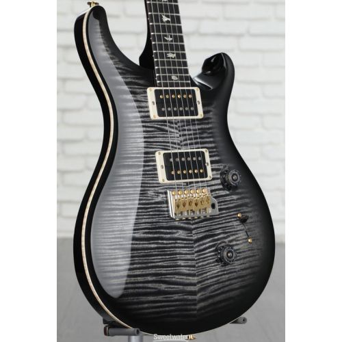  NEW
? PRS Custom 24 Electric Guitar - Charcoal Burst, 10-Top