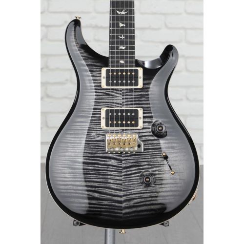  NEW
? PRS Custom 24 Electric Guitar - Charcoal Burst, 10-Top