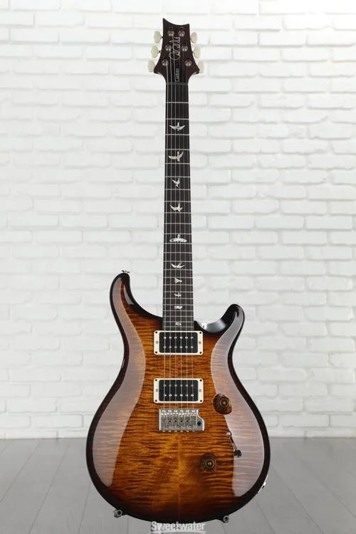  NEW
? PRS Custom 24 Electric Guitar - Black Gold Wraparound Burst