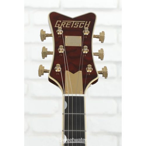  NEW
? Gretsch G6134TGQM-59 Limited-edition Quilt Classic Penguin Electric Guitar - Forge Glow
