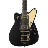 NEW
? Duesenberg Falken Solidbody Electric Guitar - Black with Gold Hardware