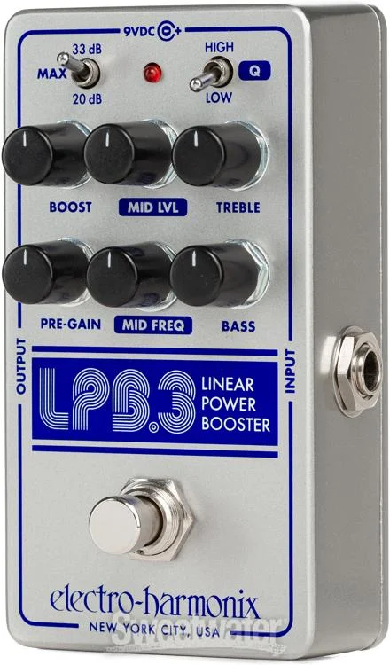  NEW
? Electro-Harmonix LPB-3 Nano Linear Power Booster Pedal