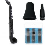 NEW
? Nuvo jSax with Straight Bell, Neck, and 1.5 Strength Synthetic Reeds- Black