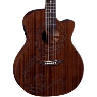 NEW
? Luna Gypsy Maluhia Peace Mahogany Acoustic-electric Guitar - Natural