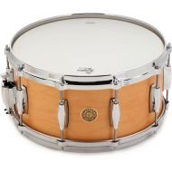 NEW
? Gretsch Drums USA Custom Ridgeland Snare Drum - 6.5 inch x 14 inch, Satin Natural Lacquer