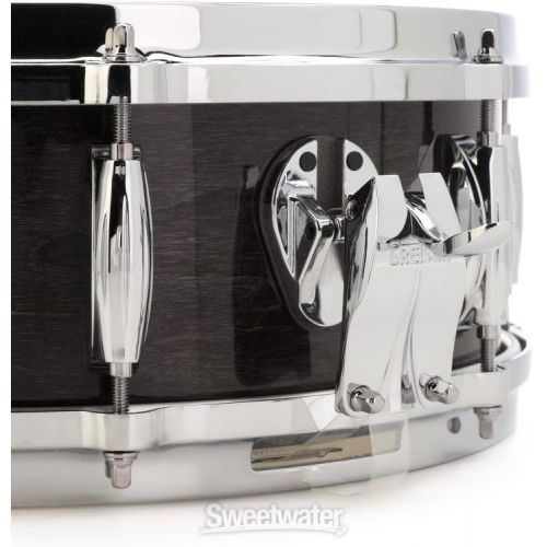  NEW
? Gretsch Drums USA Custom Ridgeland Snare Drum - 5 inch x 14 inch, Ebony Gloss Lacquer