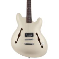 NEW
? Fender Tom DeLonge Starcaster Semi-hollowbody Electric Guitar - Satin Shoreline Gold