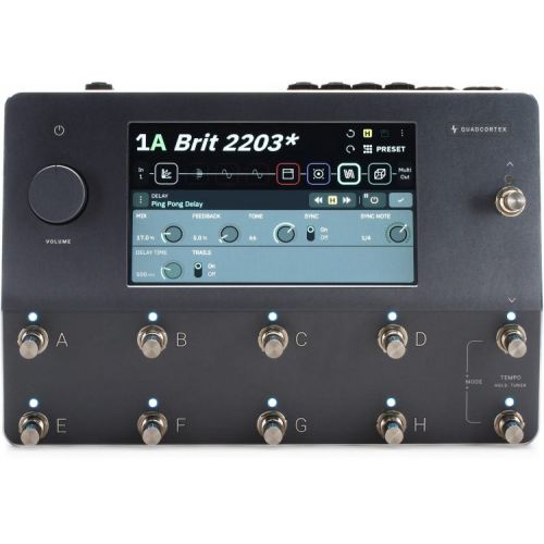  NEW
? Neural DSP Quad Cortex Quad-Core Digital Effects Modeler/Profiling Floorboard with TSA Case