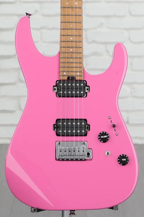NEW
? Charvel Pro-Mod DK24 HH 2PT CM Electric Guitar - Bubblegum Pink
