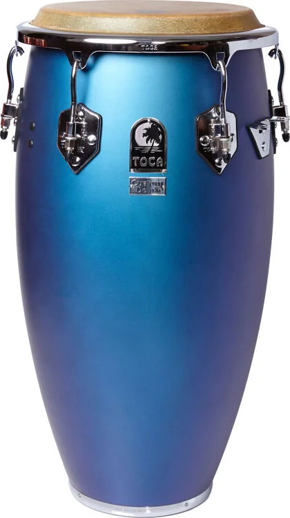  NEW
? Toca Percussion Custom Deluxe Wood Tumba - 12.5 inch, Matte Blue