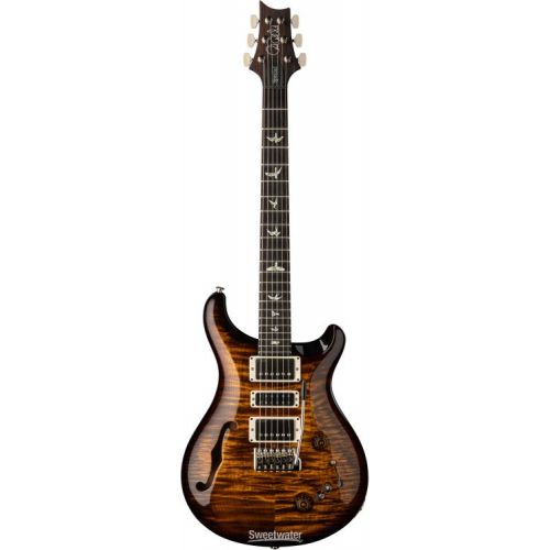  NEW
? PRS Special Semi-Hollow Electric Guitar - Black Gold Wraparound Burst, 10-Top