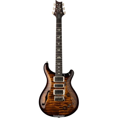  NEW
? PRS Special Semi-Hollow Electric Guitar - Black Gold Wraparound Burst, 10-Top