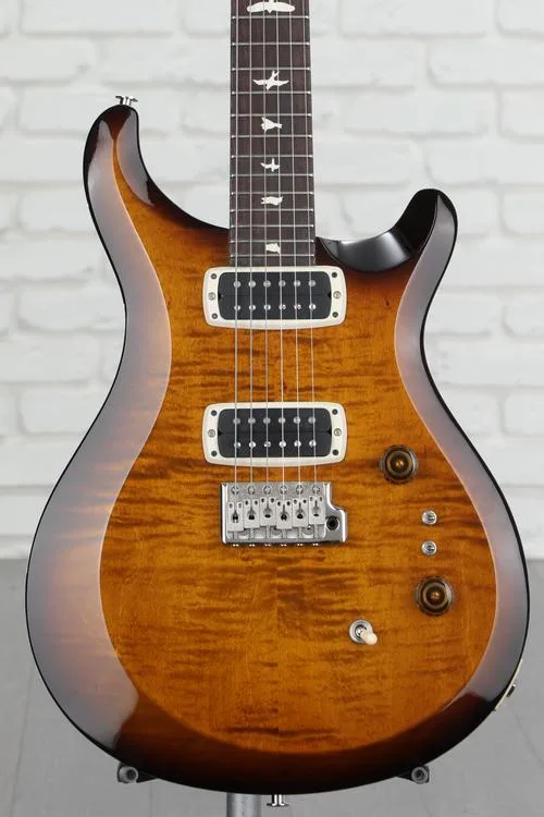 NEW
? PRS S2 Custom 24-08 Electric Guitar - Black Amber