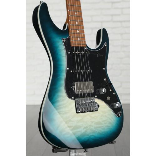  NEW
? Ibanez Premium AZ24P1QM Electric Guitar - Deep Ocean Blonde