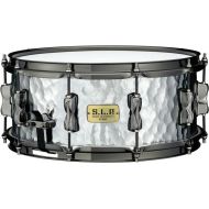 NEW
? Tama S.L.P. Expressive Hammered Steel Snare Drum - 6 x 14 inch - Glossy Finish with Black Nickel Hardware