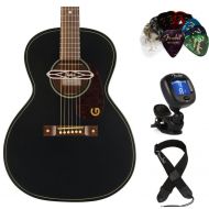 NEW
? Gretsch Jim Dandy Deltoluxe Concert Acoustic-electric Guitar Essentials Bundle - Black