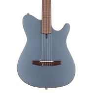 NEW
? Ibanez FRH10NIBF Thinline Nylon Acoustic-electric Guitar - Indigo Blue Metallic Flat