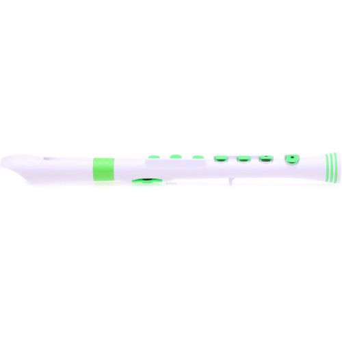  Nuvo Recorder+ Soprano Recorder - White/Green