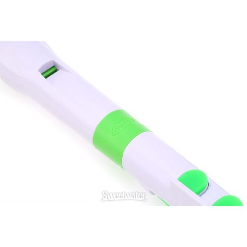  Nuvo Recorder+ Soprano Recorder - White/Green