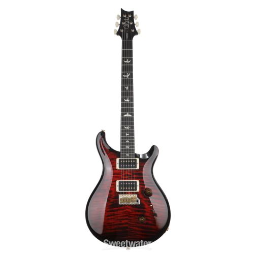  NEW
? PRS Custom 24 Electric Guitar - Fire Smokeburst, 10-Top