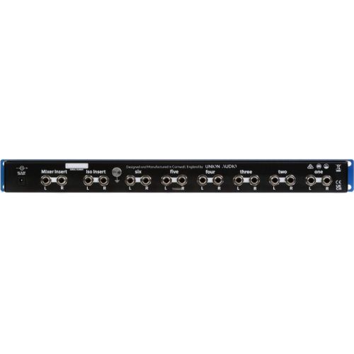  NEW
? Union Audio Orbit.6 EQ/Xfader Rackmounted Dual 4-band Isolator with Crossfader - Blue