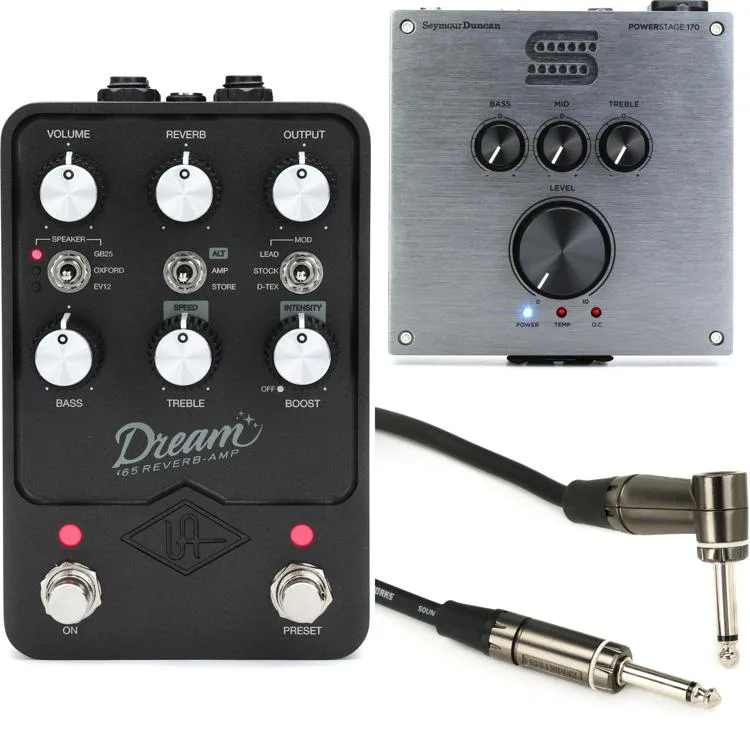 NEW
? Universal Audio Dream '65 Reverb Amplifier Pedal and Seymour Duncan PowerStage 170 Bundle