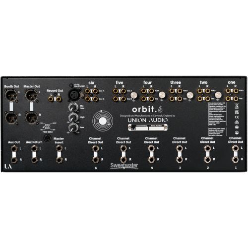  NEW
? Union Audio Orbit.6 Rackmounted 6-channel Rotary DJ Mixer and Crossfader/ISO - Blue/Red