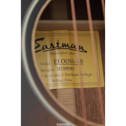  NEW
? Eastman Guitars E1OOSS Acoustic Guitar - Sunburst