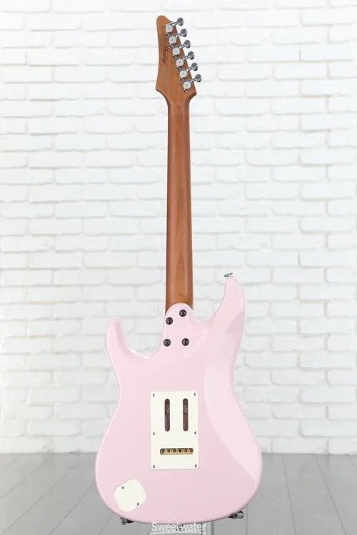  NEW
? Ibanez Prestige AZ2204NW Electric Guitar - Pastel Pink, Sweetwater Exclusive