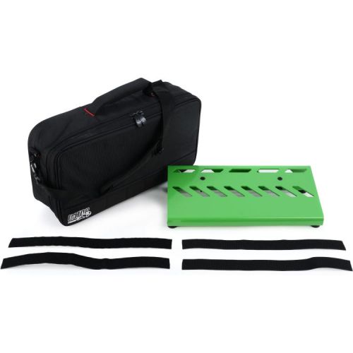  NEW
? Gator Small Pedalboard with Bag, Power Supply, and Patch Cables - 15.50