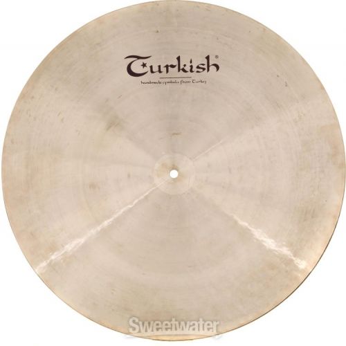  NEW
? Turkish Cymbals Millennium Flat Ride Cymbal - 22 inch