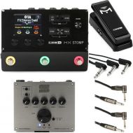 NEW
? Line 6 HX Stomp Guitar Multi-effects Floor Processor and Seymour Duncan PowerStage 100 Stereo Bundle - Black