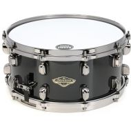 NEW
? Tama Starclassic Walnut/Birch Snare Drum - 6.5 inch x 14 inch, Piano Black with Black Nickel Hardware - Sweetwater Exclusive