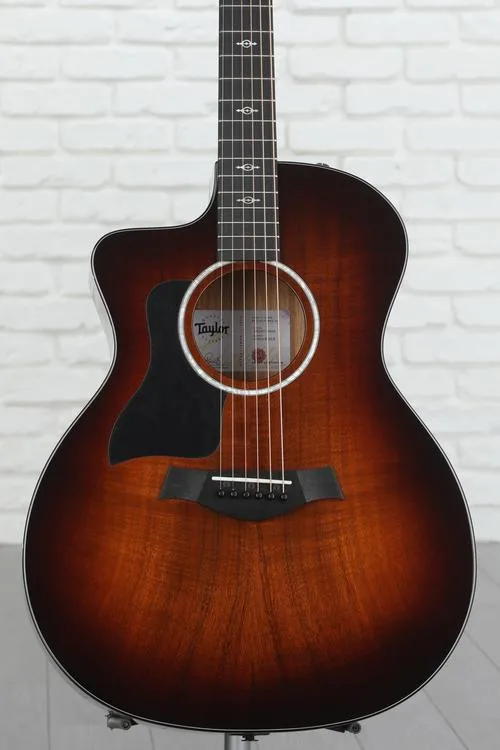  NEW
? Taylor 224ce-K DLX Grand Auditorium Left-handed Acoustic-electric Guitar - Tobacco