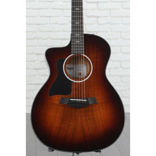  NEW
? Taylor 224ce-K DLX Grand Auditorium Left-handed Acoustic-electric Guitar - Tobacco